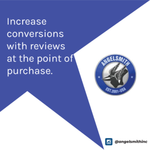 Peer reviews on websites increase sales conversions