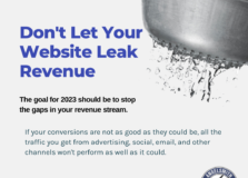 Trends Article_Don’t Let Your Website Leak Revenue in 2023